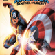 Carmen Carnero's cover to Captain America: Sentinel of Liberty #1, featuring Steve Rogers throwing his shield.
